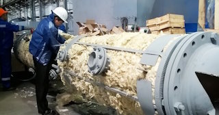 Утепление резервуаров ППУ в Арсеньеве от 787 руб/м2